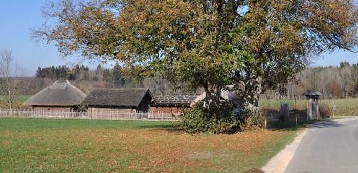 Nachbau eines keltischen Gehöfts
