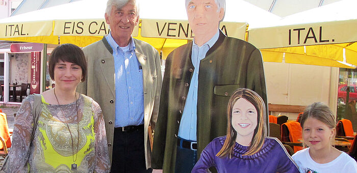 Ein Kind in Traunstein