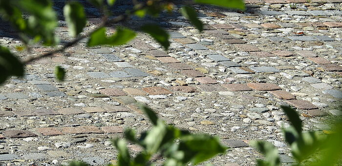 Begehbares Labyrinth