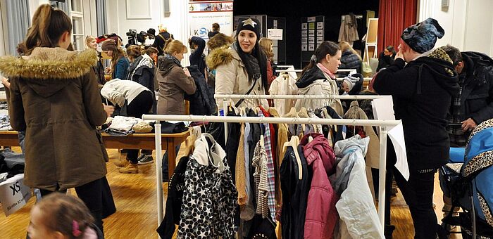 Kleidertauschparty findet wieder statt!
